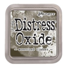 Tim Holtz Scorched Timber Distress Oxide Pad, 3"x3",Ink  Pads