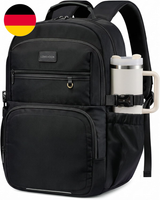 Lovevook Rucksack Damen, 15,6 Zoll Laptop Schulrucksack Arbeitsrucksack | Wasser