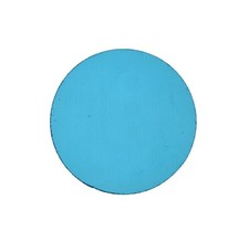 533.1 Sky Blue Transparent ONE 2" Precut 96 COE Glass Circle