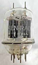 Ken-Rad Amperex 3E29 Audio Tubes Transmitter Power Vacuum Tube Not Tested USA