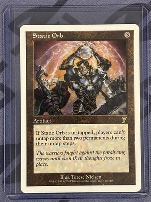 Static Orb - 7th Edition - Near Mint/LP - MTG Magic The Gathering English