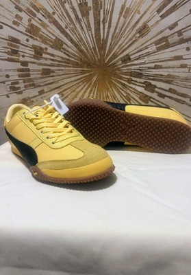 New Yellow and Black Leather suede Speedway mix size 11.5 in Box