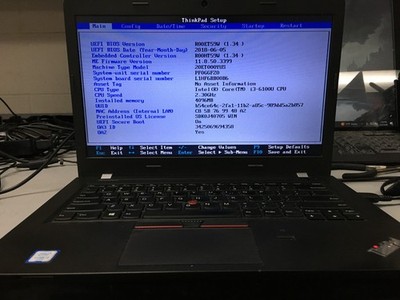 Lenovo ThinkPad E460 i3-6100U@2.3GHz 4GB RAM NO HD/OS *BIOS/READ* | LP418