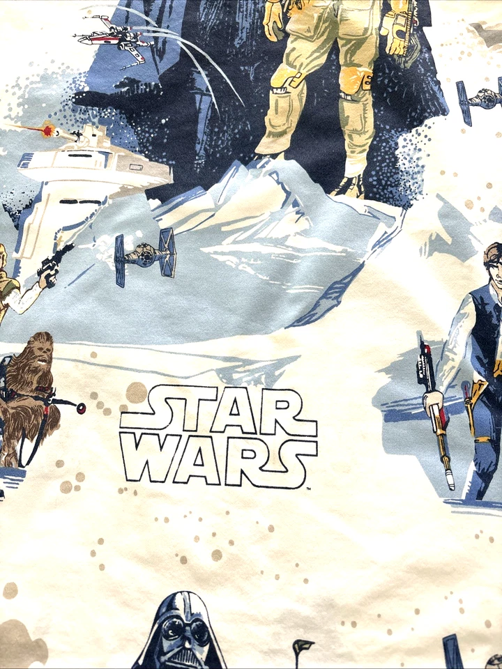 Funda de almohada POTTERY BARN para niños Star Wars Empire Strikes Back Luke R2D2 Droid C3PO Foto 3 de 4