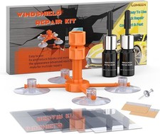 Repair Kit, Crack Repair Kit with Suction Cup, Quick Glass Crack Repair Resin Li