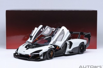 Autoart McLaren Senna GTR (Silica White) 1/18 Scale New Release
