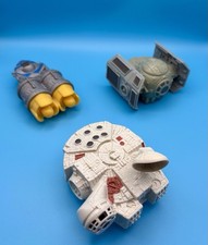 Star Wars Episode III: Revenge of the Sith 2005 Burger King Toy Lot Of 3 Ships