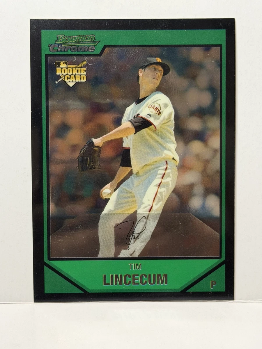 Tim Lincecum 2007 Season Baseball Sports Trading Cards