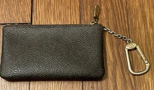 Louis Vuitton Pochette Cles Key Pouch Brown With Key Ring. 💯 Authentic