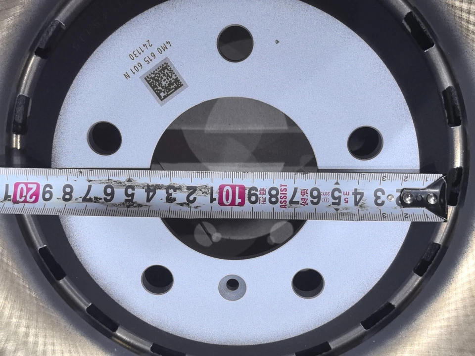 Bentley Bentayga 2017-2020 6,0 L 4,0 L 3,0 L pastillas de freno traseras y rotores OEM GENUINO Foto 4 de 4