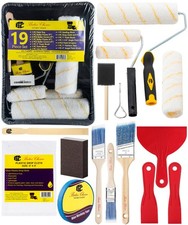 Bates- Paint Roller Kit, 19 pcs, Set with Bla...