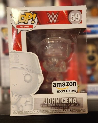 WWE Funko Pop! John Cena Invisible #59 You Can’t See Me Amazon Wrestling Figure