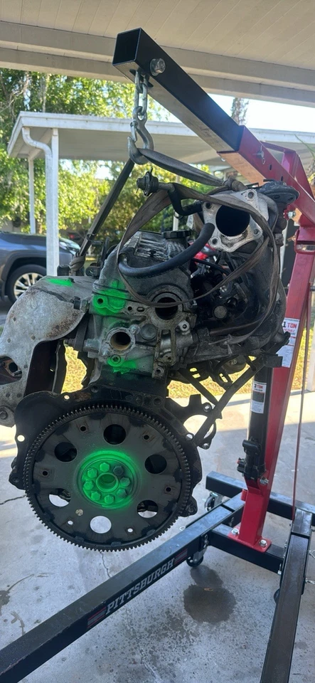 1993 Toyota Celica 5S-FE + Wiring Harness + ECU - Image 3 of 4