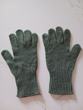 USGI Wool Glove Liners Inserts Size 6 Green 483 Cold Weather For D3A Shells NOS
