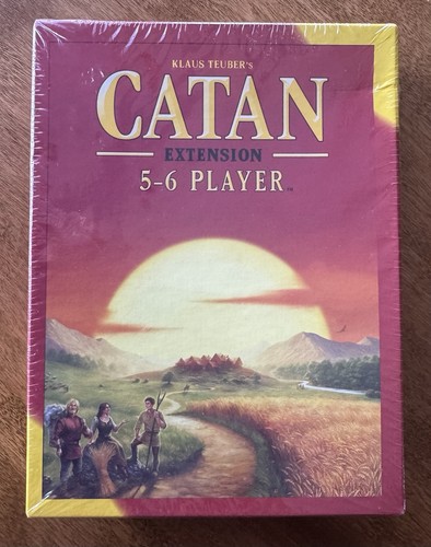 2020 Settlers of Catan 5-6 Player Extension 5th Edition 🌟 BRAND NEW & SEALED! - Picture 1 of 6