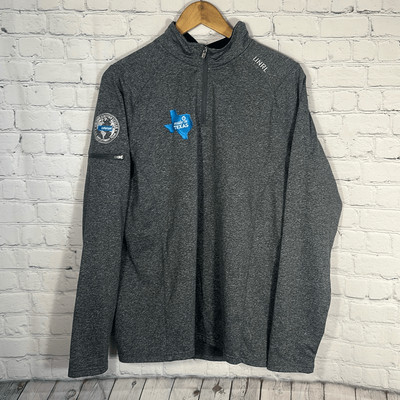 UNRL Golf  Men s Quarter zip Long Sleeve Performance Pullover Size Large L
