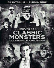 Universal Classic Monsters The Essential Collection - 4K Ultra HD + Digital 4K