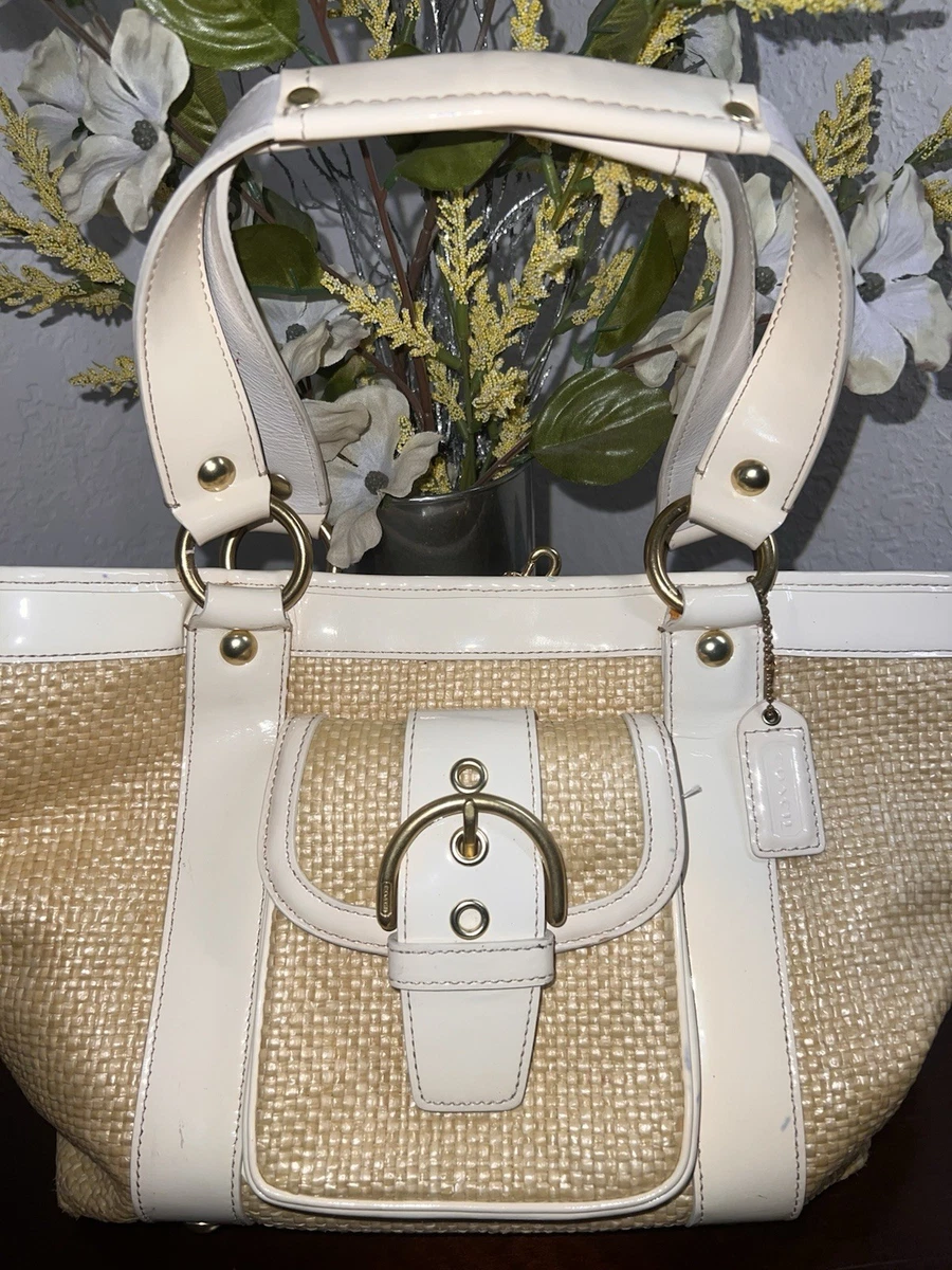 Coach Exterior Women's Straw Exterior Bags & Handbags for sale | eBay
