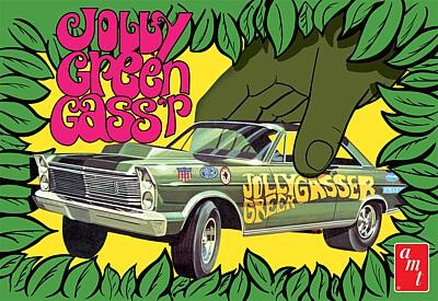 Amt/Mpc AMT1192/12 - 1/25 1965Er Ford Galaxie Jolly Green Gasser - Neu-image