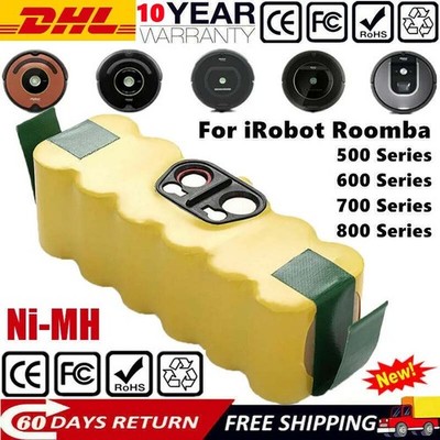 Ersetzen 14.4V Ni-MH akku Für iRobot Roomba 5,0Ah Akku 500 600 700 800 900 770 e