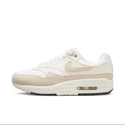 Nike Air Max 1 '87 Sail Pale Ivory Women's Suede Shoes Sneakers DZ2628-101 - 9