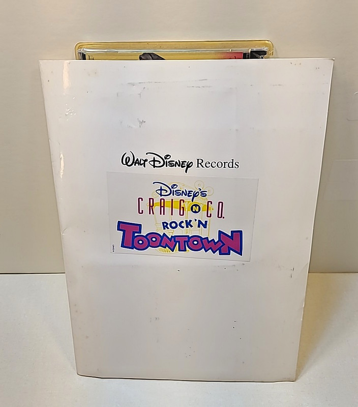 Rock ’n Toontown 1993 Promo Folder – Music CD & Rare Photo Stills