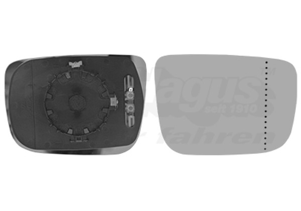 VAN Wezel Spiegelglas AußEnspiegel Hagus 5923838 AsphäRisch Beheizbar FüR Volvo-image