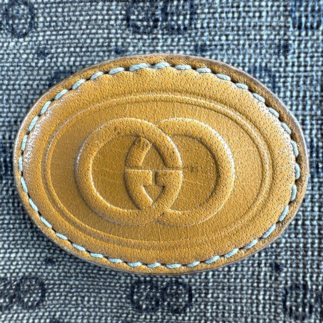 Gucci Micro GG Pattern Brown Leather Shoulder Bag… - image 10