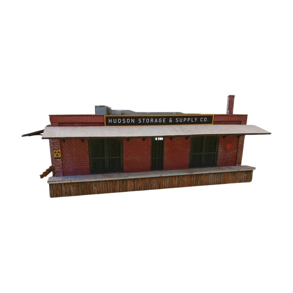 Hudson Storage & Supply Co. – Trackside Warehouse 1:48th O Scale KIT - Image 2 of 4