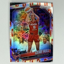 Lexie Hull 2025 Panini Prizm WNBA #51 WNBA LOGO Prizm Indiana Fever