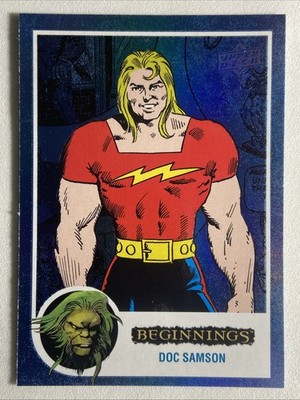 Marvel Beginnings Vol 2 Series 2 Flipped FX Blue - Doc Samson - 109/125