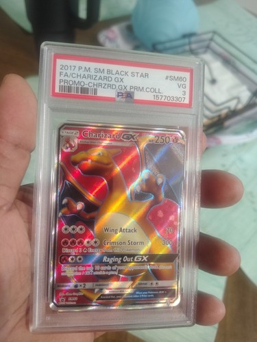 Charizard-GX graded PSA 3 for sale on eBay