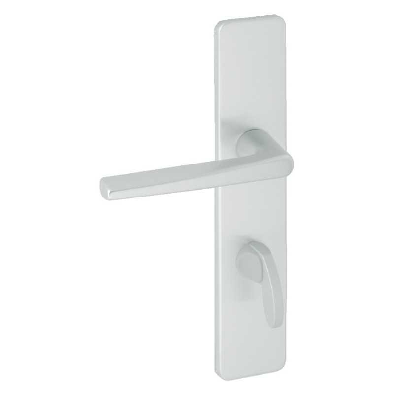 Ensemble JAZZ Vachette 195mm condamnation chromé velours pour porte de salle de bain