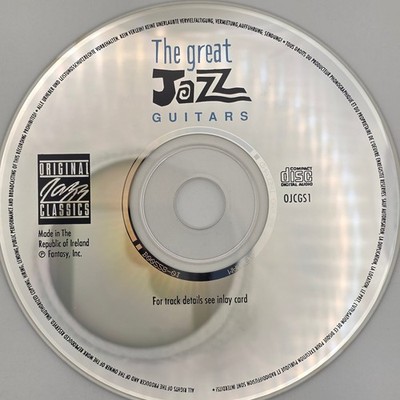 Original Jazz Classics The Great Jazz Guitars CD OJCGS1