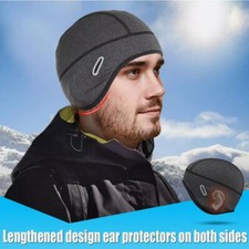 Winter Warm Beanie Skull Cap Windproof Helmet Liner Cycling Ear Cover Beanie Hat