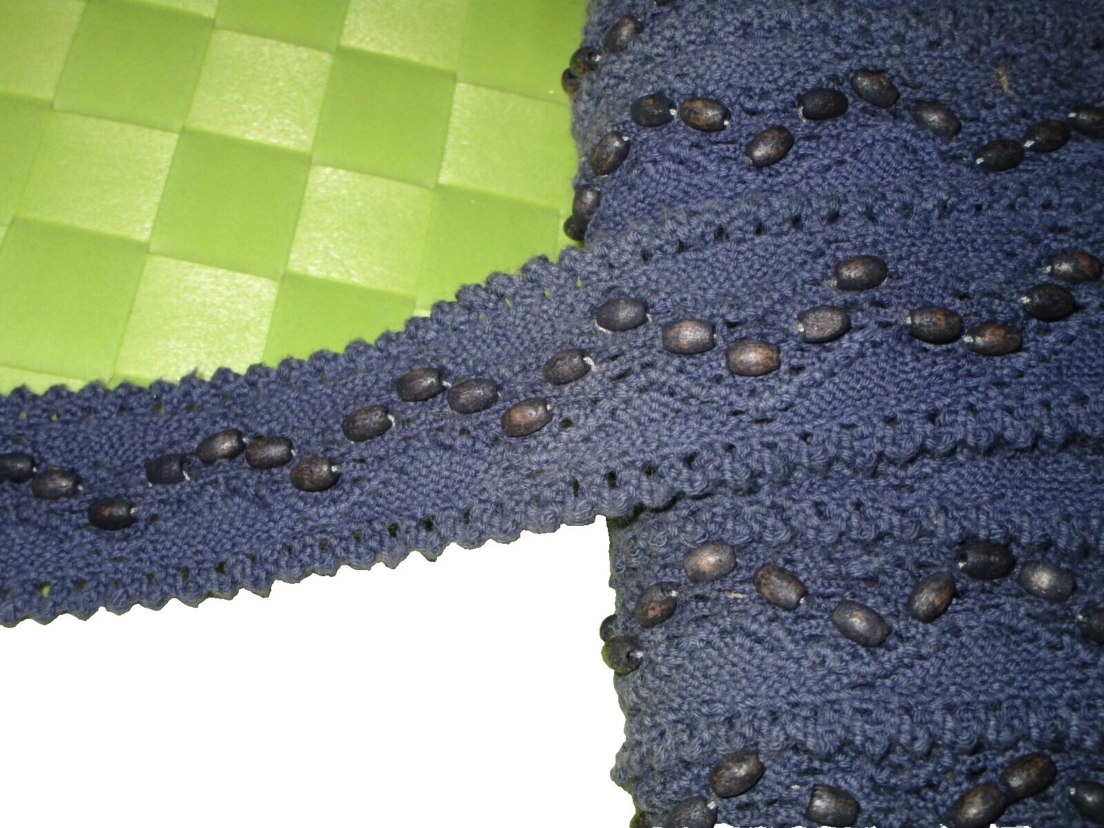 Adornos de costura con cuentas de algodón