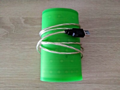 Waterproof and foldable silicon USB keyboard