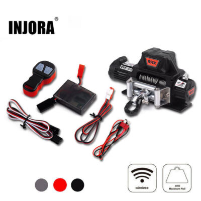 INJORA Electric Winch Remote Controller for 1:10 RC TRX4 Axial SCX10 II  Redcat