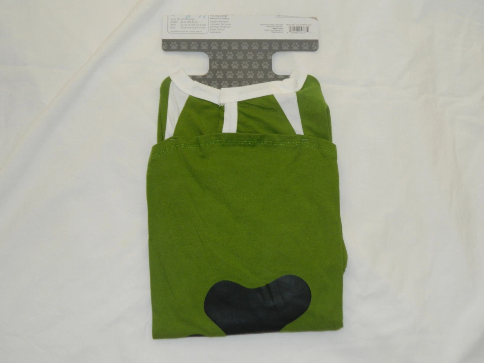 Costume Coach Canine Tee Pet Dog Taglia Large Nuovo con etichette