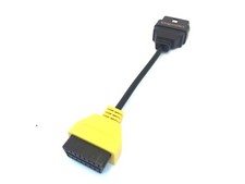 Alfa Fiat Lancia Adapter 3 Yellow Obd Lead Diagnostic Adapter Multiecuscan