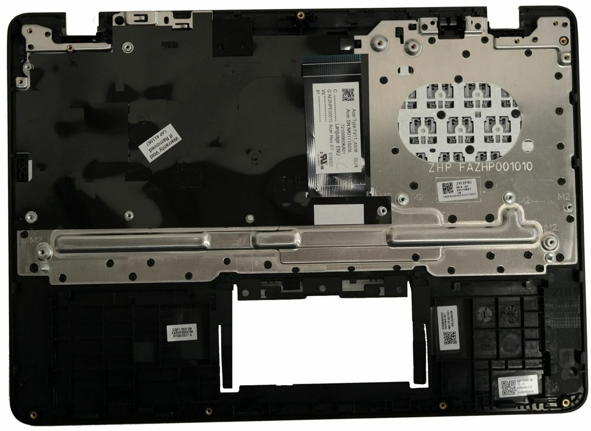 Repose-Main Clavier Italien Noir Pour Acer Aspire A317-52/51/32 - Pièce D'Origine Acer Neuf Sous Emballage