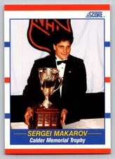 1990-91 Score - Award Winners Sergei Makarov #362 (RC)
