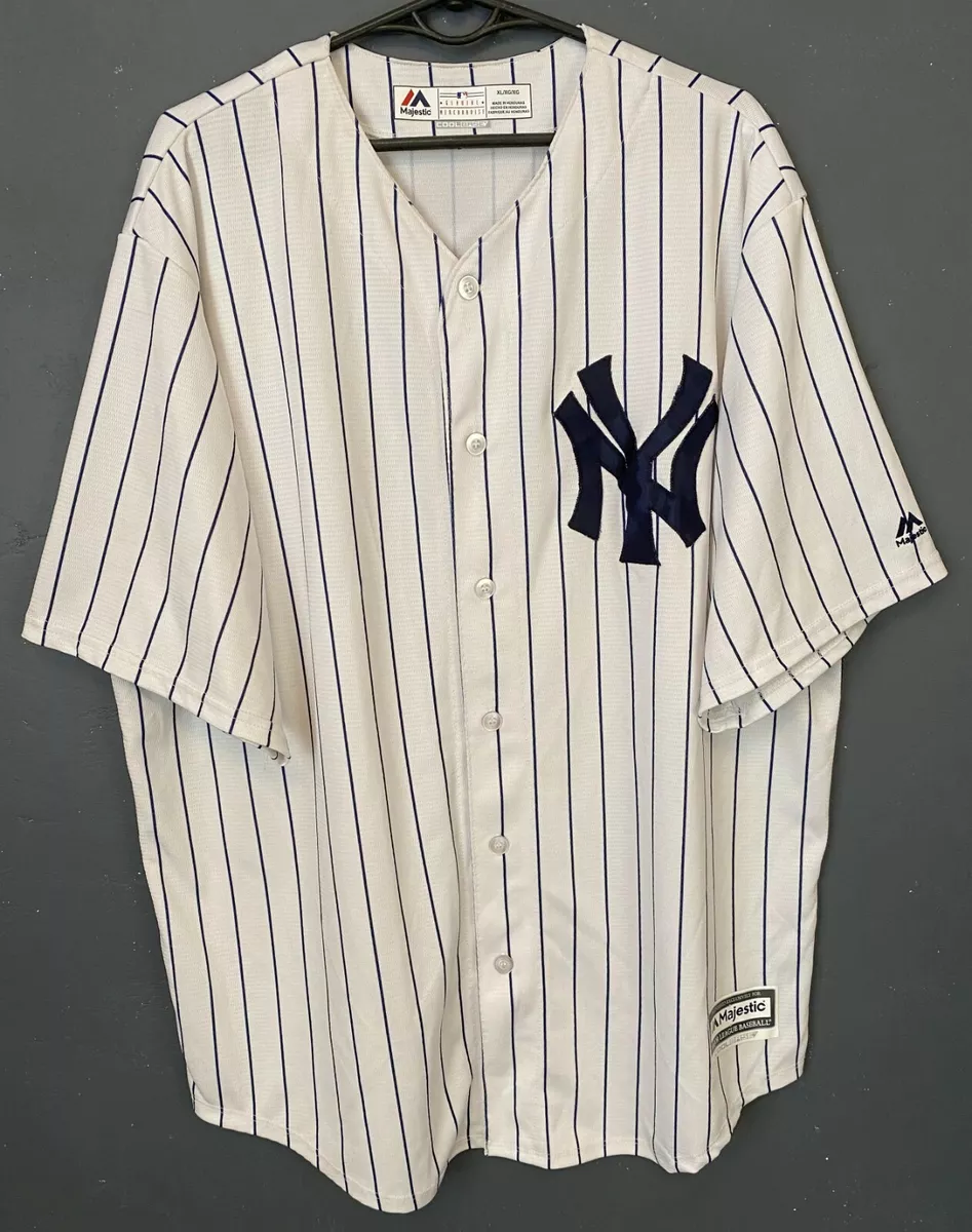 MEN S MAJESTIC BASEBALL NEW YORK YANKEES HOME MLB SHIRT JERSEY