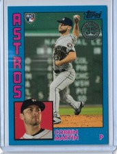 2019 Topps Update 1984 Blue Variation Corbin Martin RC 84-26