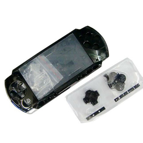 Black Full Housing Shell Replacement for Sony PSP 3000