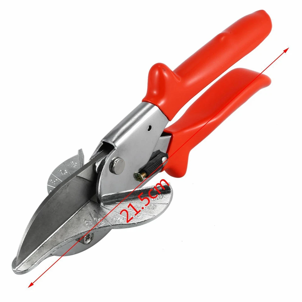 Mitre Gasket Snips Angle Cutter Shears Solid Blade Window Trim Tubing work Tools - Image 4 of 4