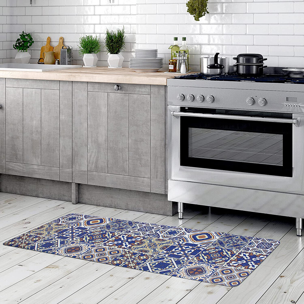 NonSlip Home Kitchen Door Mat Machine Washable Home Floor Rug Carpet