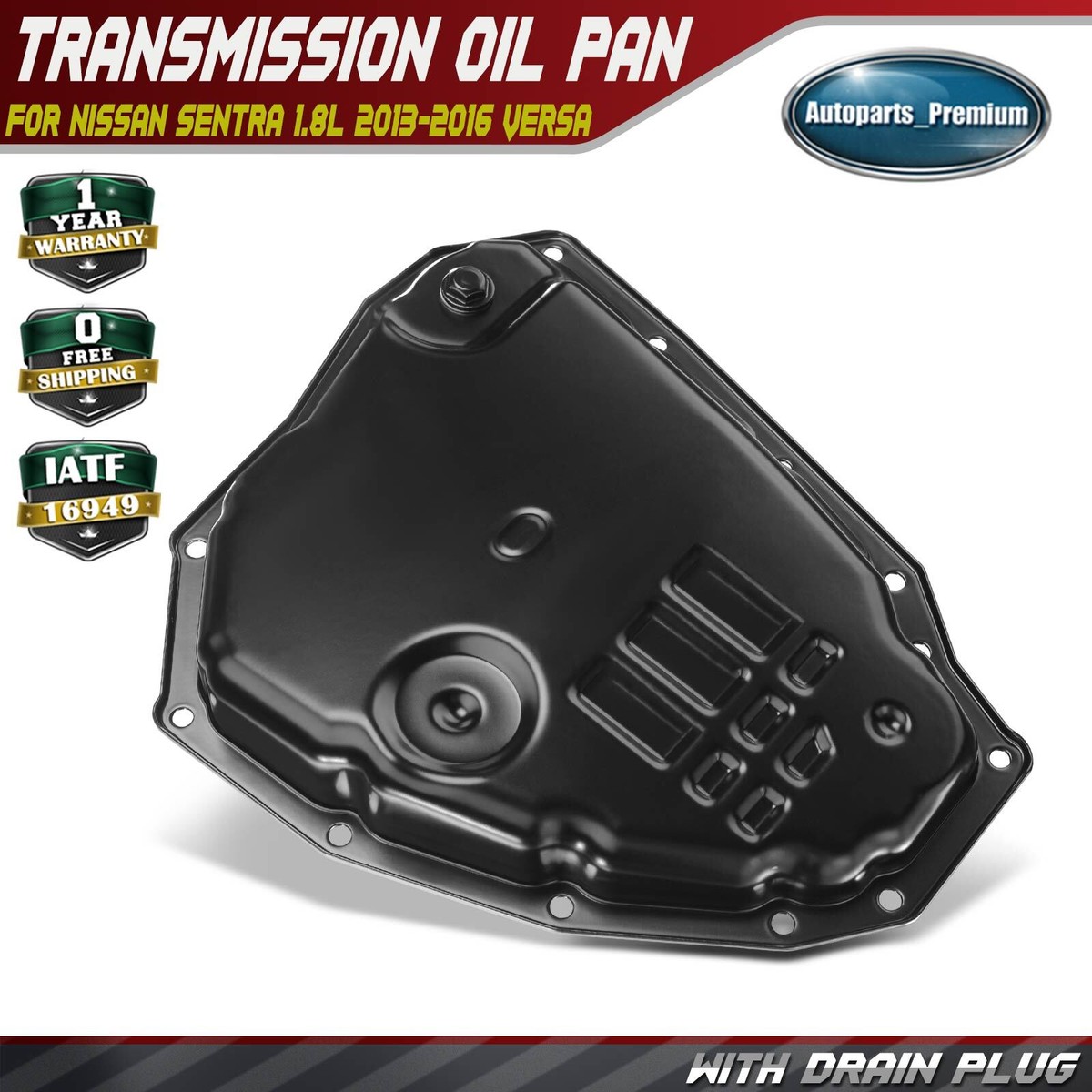 Nissan Genuine Partsオイルタンク Transmission Oil Pan for Nissan Sentra 1.8L 2013-2016 Versa 1.6L