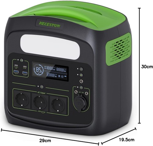 576 Wh Portable Power Station, 700 Watt Generator, RV Outdoor Power Box - Bild 15 von 19