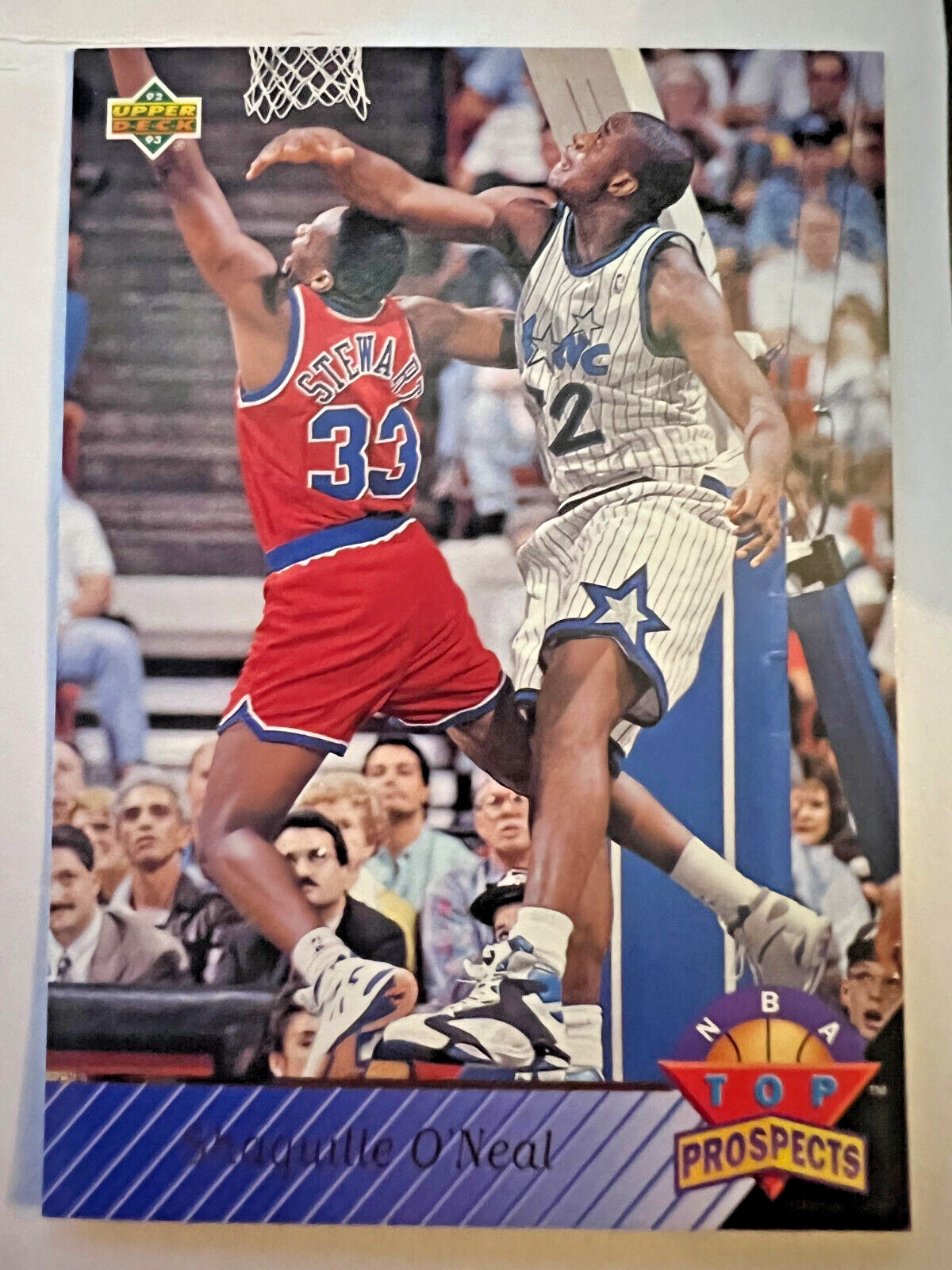 1992-93 Upper Deck Top Prospects Shaquille O'Neal #474 Rookie RC HOF